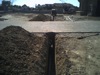 Bore Under the Driveway to Install Conduit
