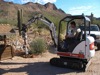 Digging a Hole for a Temporary Power Pole
